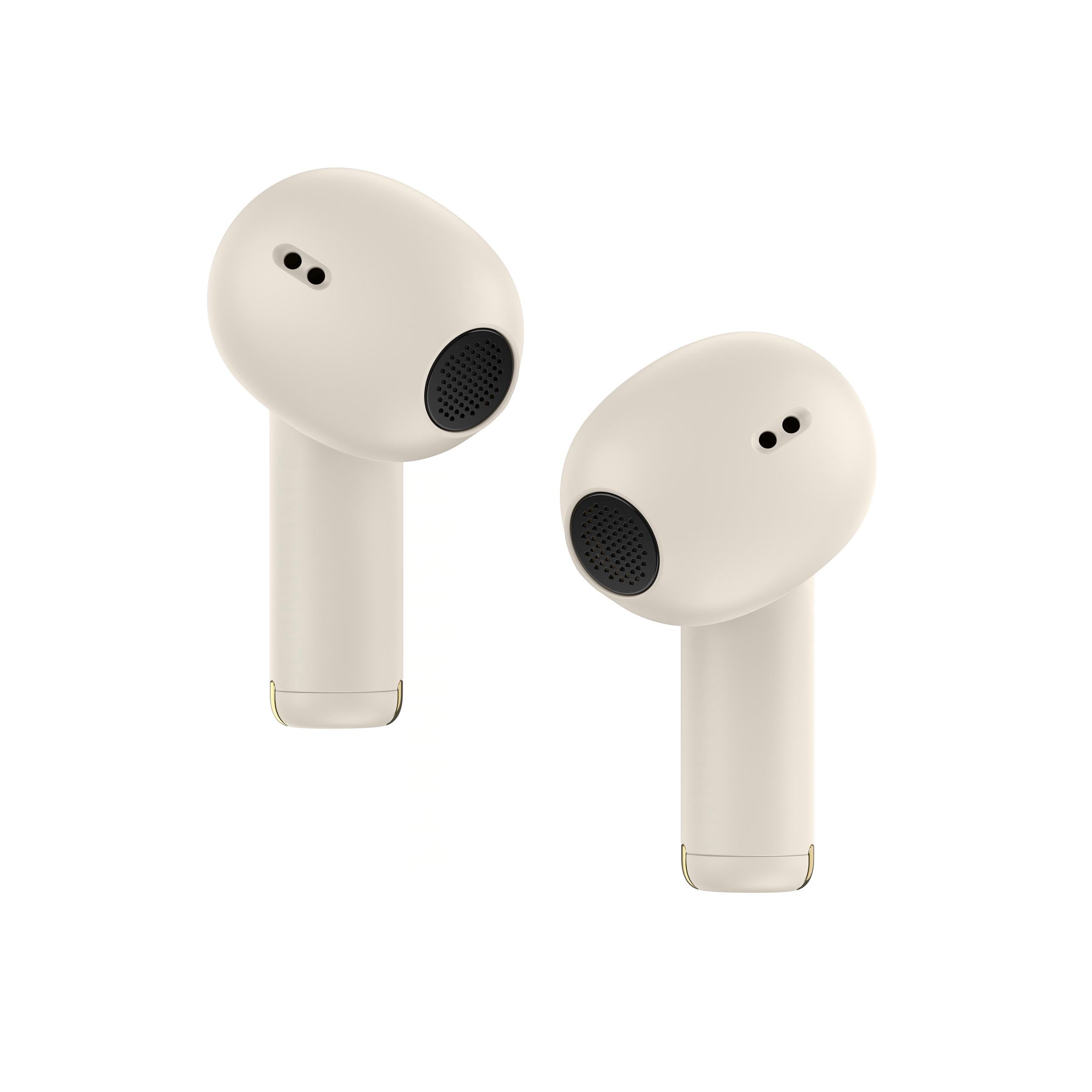 ACC Open Earbuds Front Cream