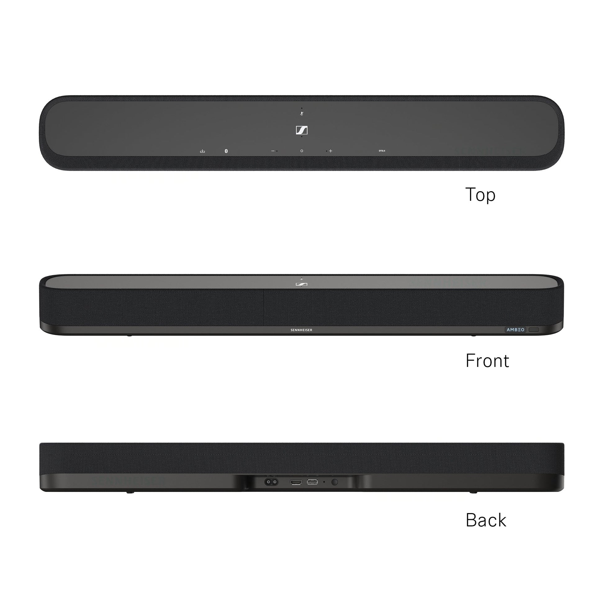 Sennheiser AMBEO Soundbar Mini Multi Angle View