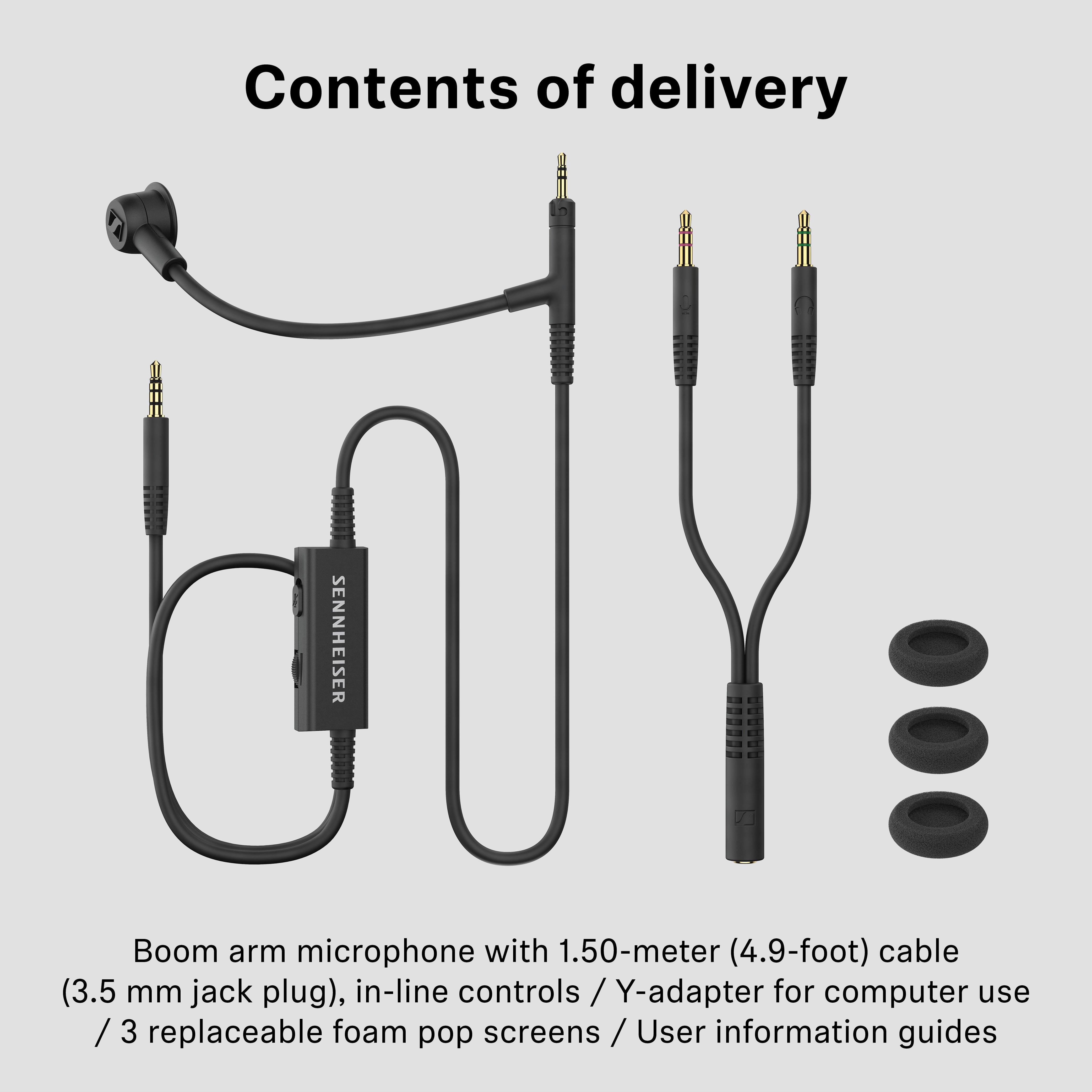 HD 500 Series Boom Arm Microphone