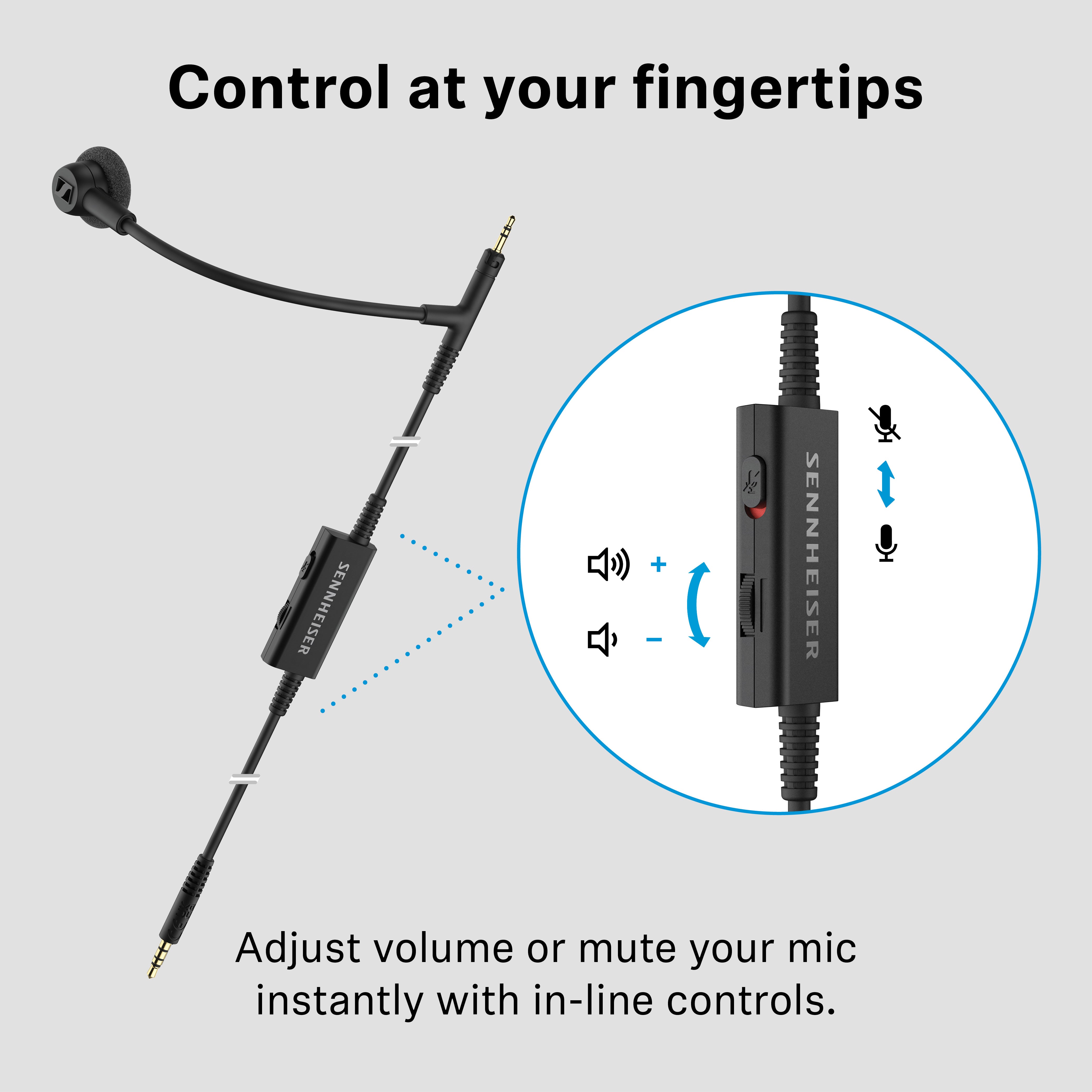 HD 500 Series Boom Arm Microphone