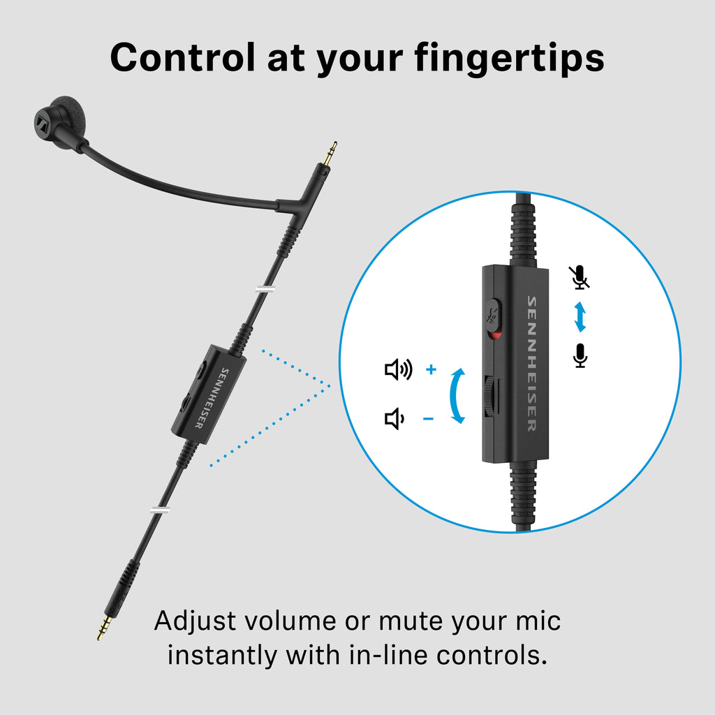 HD 550 with Boom Arm Microphone Set