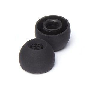 Eartip for IE 200, 300, 600, 900 Silicone (Black) (3 Pairs)