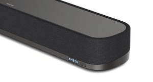 Sennheiser AMBEO Soundbar Mini LED Lighting and Premium Materials Closeup