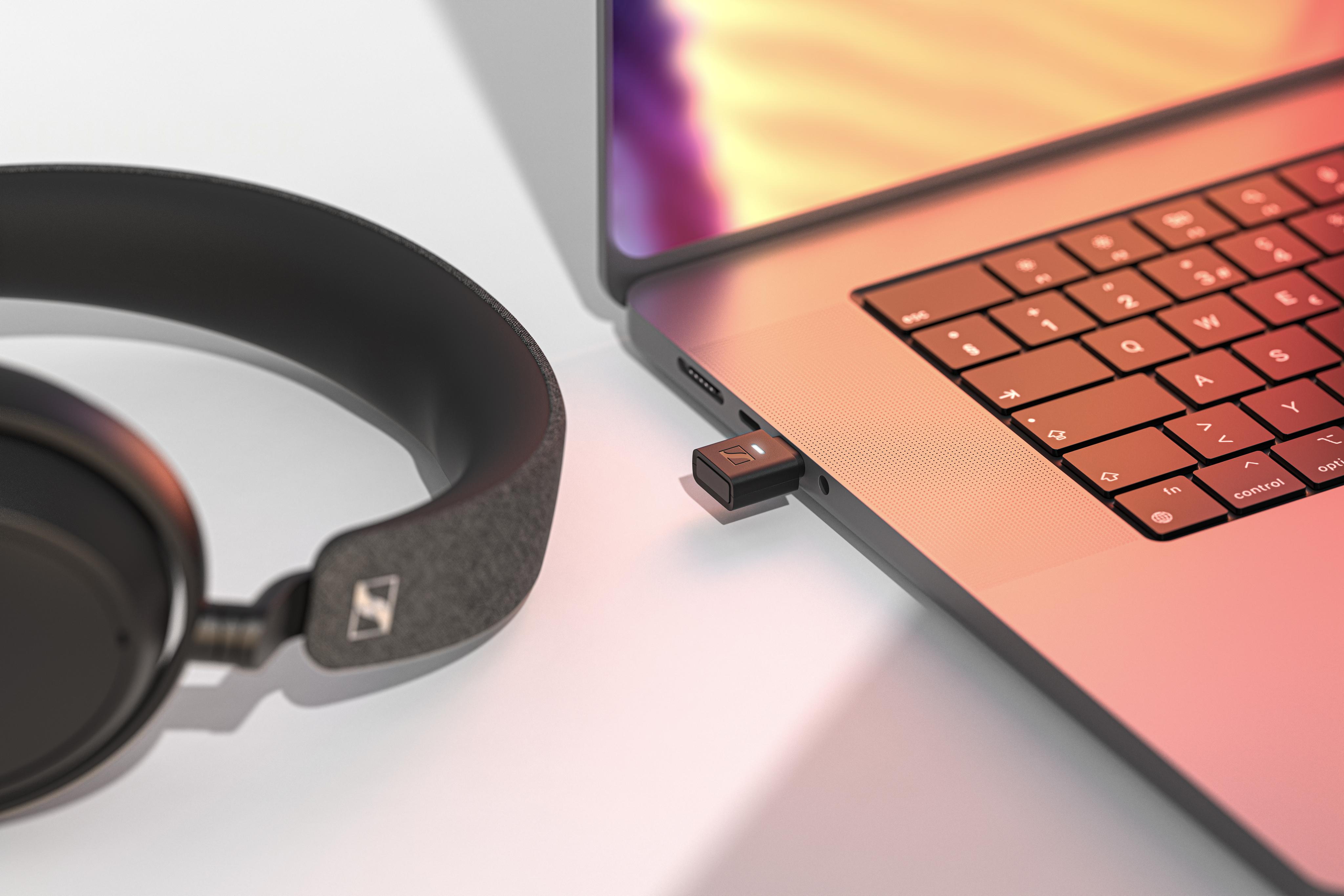 Sennheiser BTD 700 USB-A and USB-C Transmitter Laptop Compatible