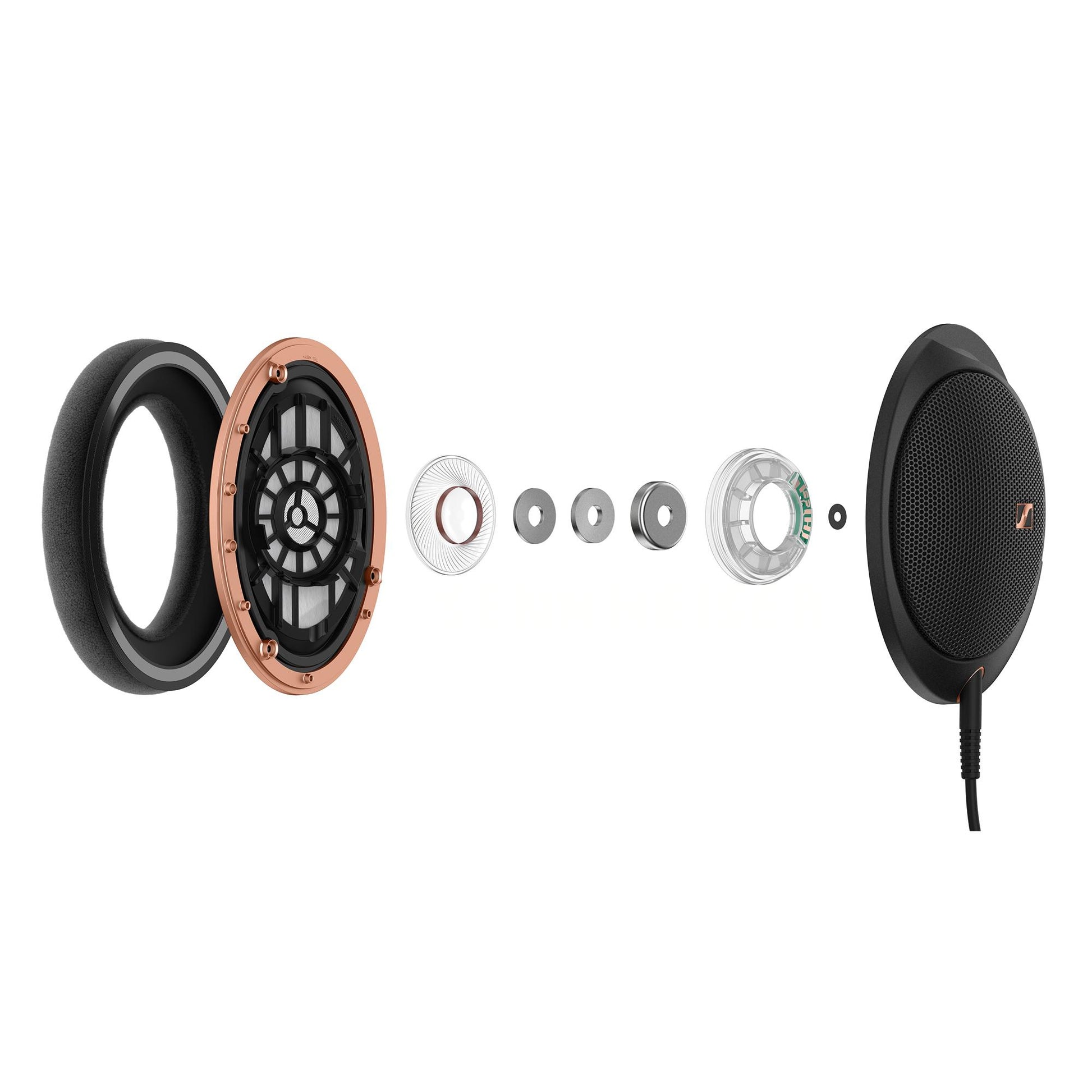 Sennheiser HD 505 Copper Exploded View