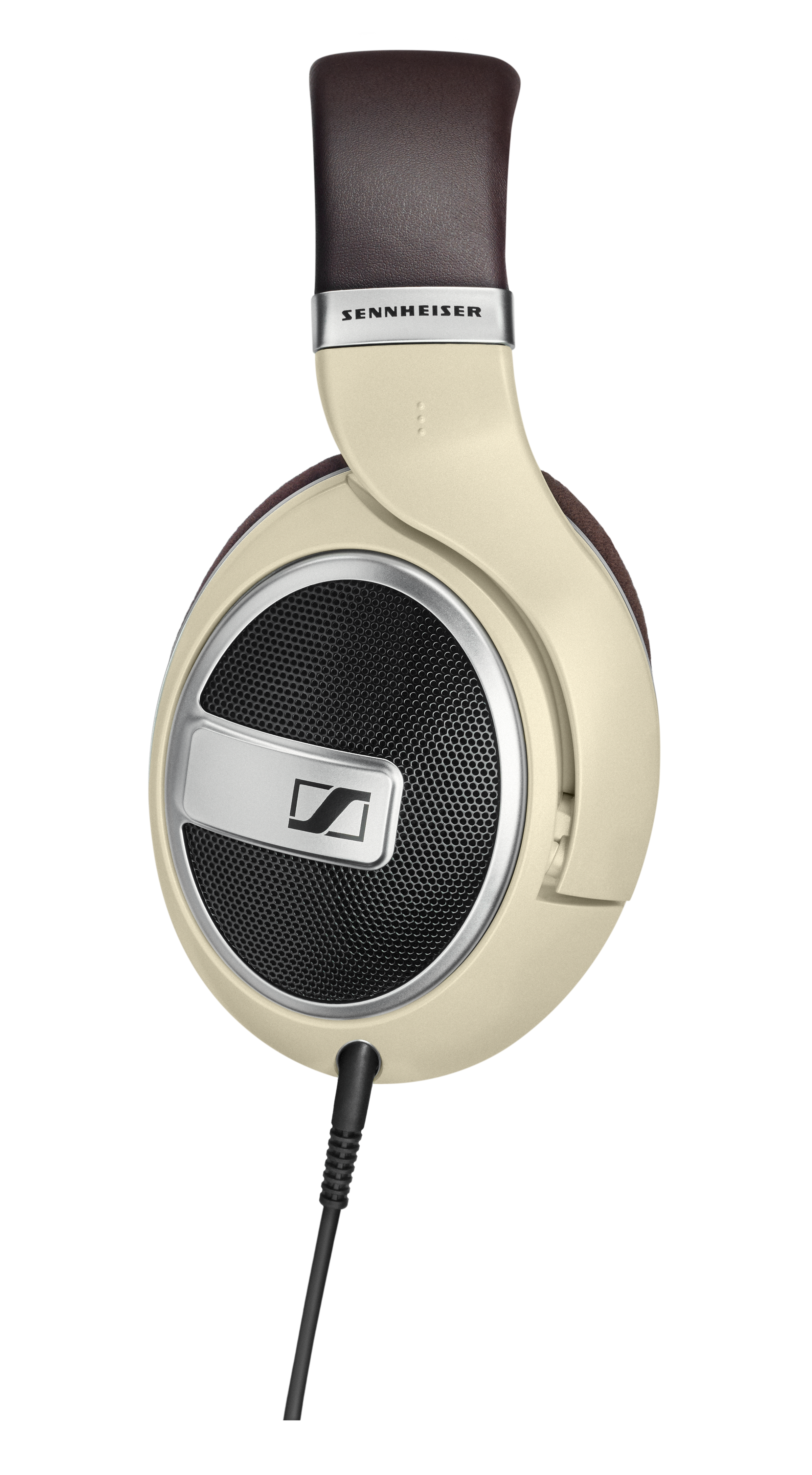 Sennheiser HD 599 Audiophile Headphones Ivory Side View