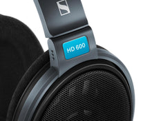 Load image into Gallery viewer, Sennheiser HD 600 Wired Audiophile Headphones Closeup View