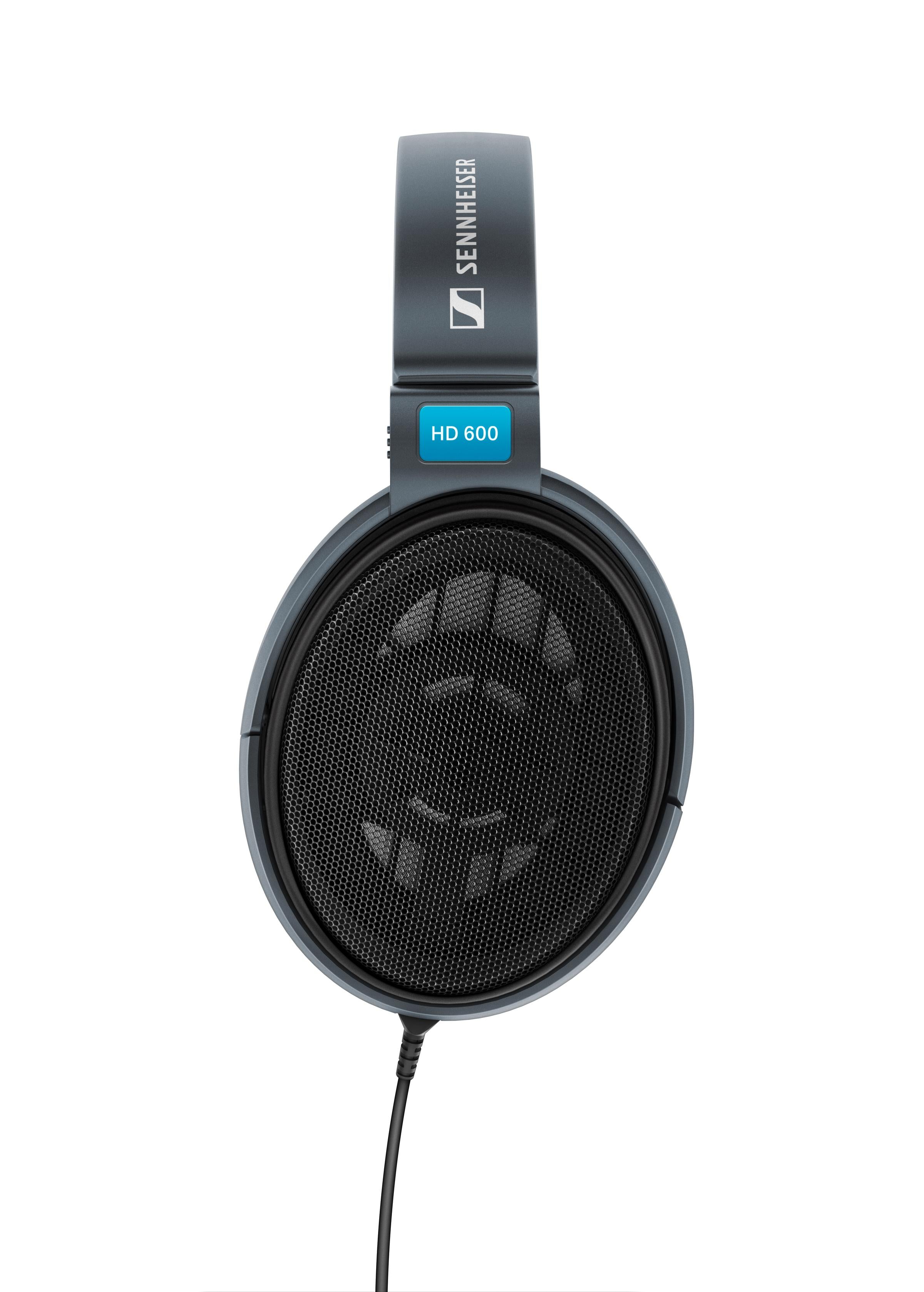Sennheiser HD 600 Wired Audiophile Headphones Side View Image