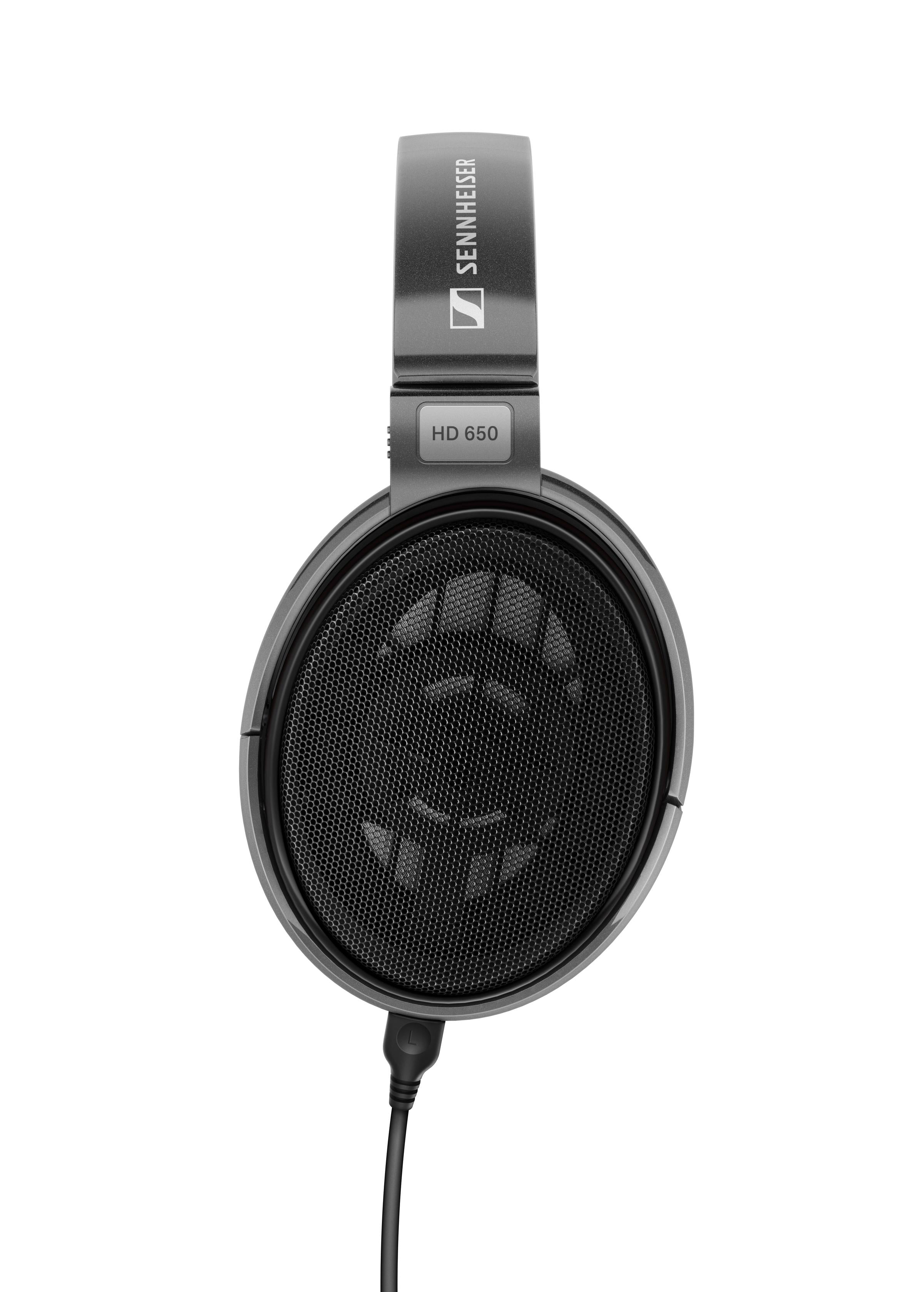 Sennheiser HD 650 Audiophile Open Back Headphones Side Image