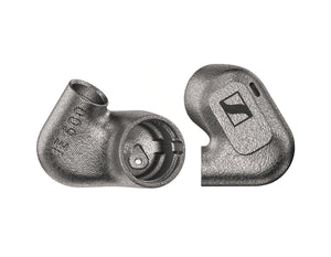 Sennheiser IE 600 In Ear Audiophile Headphones Amorphous Zirconium Housing View