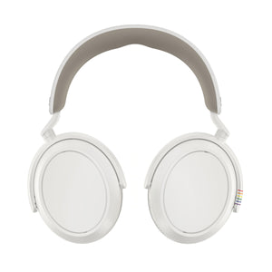 Sennheiser MOMENTUM 4 Wireless Pride Ear Cups and Front View