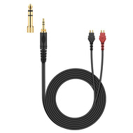 Cable for HD 600 series, 3.00 m, 3.5 mm jack and 6.35 mm screw-on adapter