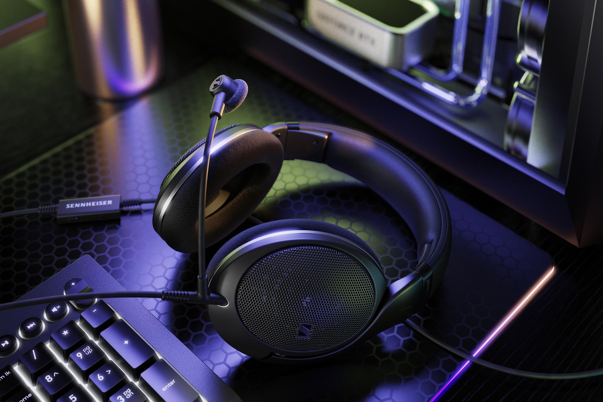 HD 550 with Boom Arm Microphone Set